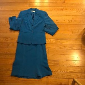 100 percent silk Dress Barn Suit